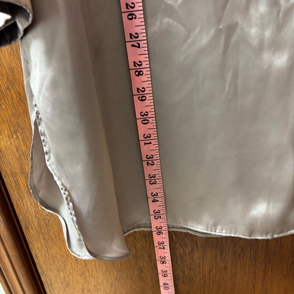 Zara Satan Dress Size Large - Picture 5 of 5